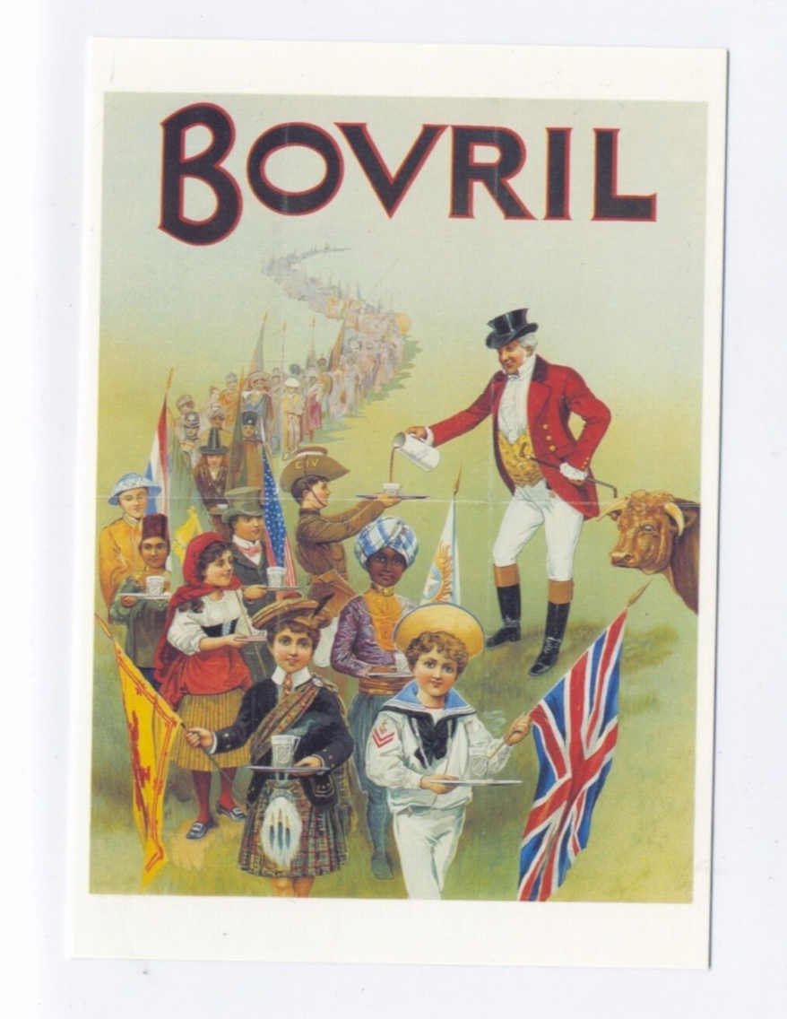 Bovril Union Jack Vintage Retro Advert Ads A4 Photo Print