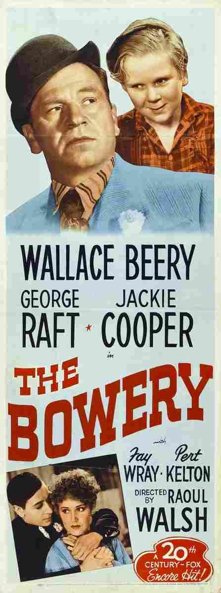 Bowery The 1933 03  film star poster A4 Photo Print