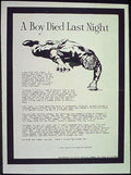 Boy Died Last Vintage Retro Advert Ads A4 Photo Print