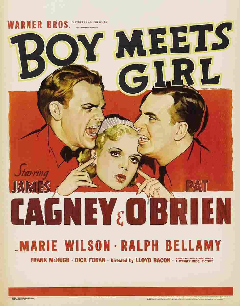 Boy Meets Girl 1938 01  film star poster A4 Photo Print