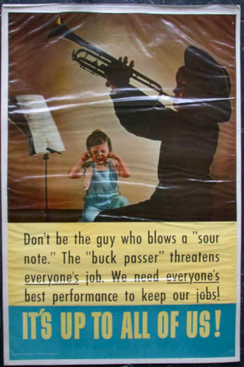 Boy Trumpet Shadow Vintage Retro Advert Ads A4 Photo Print