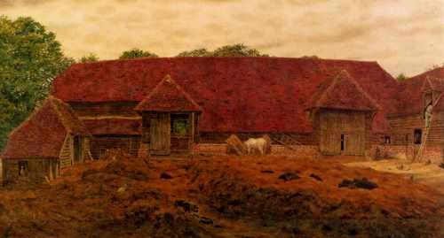 Boyce George Price The Old Barn At Whitchurch A4 Photo Print