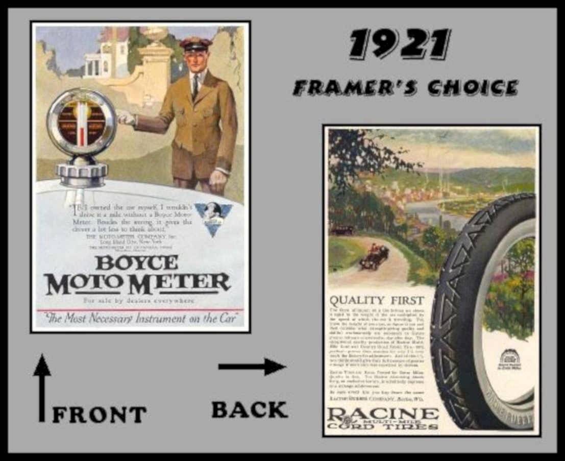 Boyce Meter Tire 2 Vintage Retro Advert Ads A4 Photo Print