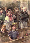Boyd AS A Lowden Sabbath Morn 1909 The Prayer A4 Photo Print