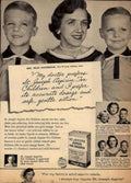 Boys Aspirin Family Vintage Retro Advert Ads A4 Photo Print