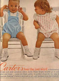 Boys Carters Chairs Vintage Retro Advert Ads A4 Photo Print
