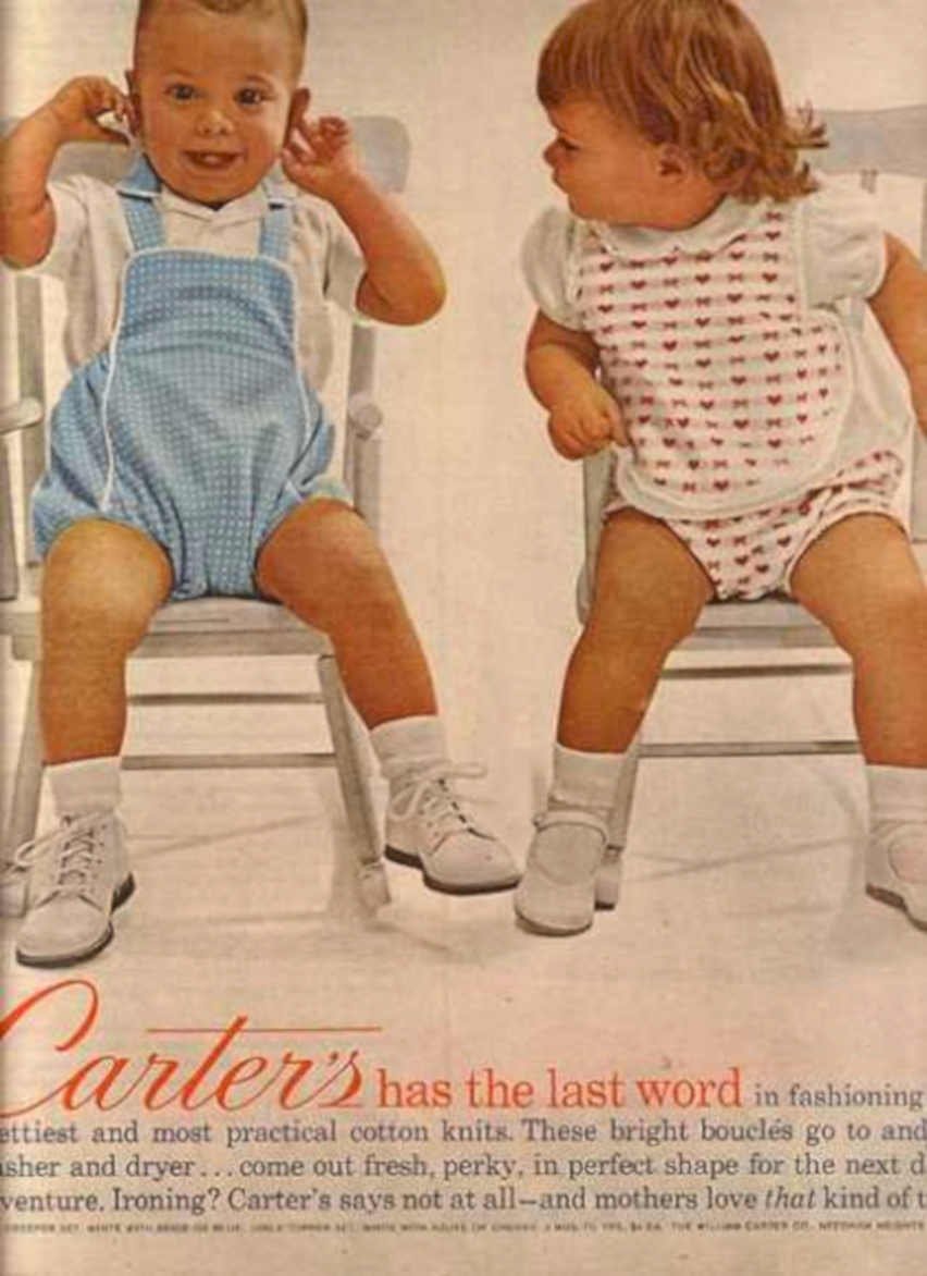 Boys Carters Chairs Vintage Retro Advert Ads A4 Photo Print