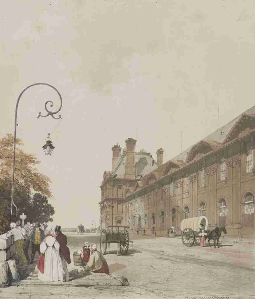 Boys Thomas Shotter 1803 1874 Pavillon de Flore Tuileries 1839 A4 Photo Print