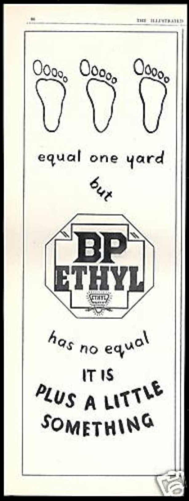 Bp Ethyl Poster Vintage Retro Advert Ads A4 Photo Print