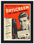 Bp Frame 139 Brylcreem 1950s barber advert A4 Photo Print