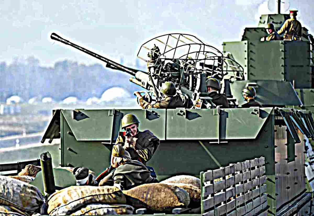 Bp43 Armored Train Soviet Union 7 (2) Military A4 Photo Print
