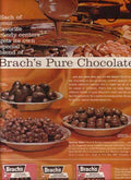 Brachs Chocolate Blends Vintage Retro Advert Ads A4 Photo Print