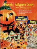 Brachs Halloween Candy 2 Vintage Retro Advert Ads A4 Photo Print