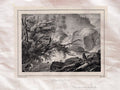Bracklin Falls Near Callender Perthshire Scotland 1827 Vintage A4 Photo Print