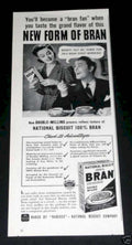 Bran Biscuits Women Vintage Retro Advert Ads A4 Photo Print