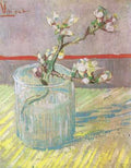Branch Almond Blossom In A Glass Arles 1888 A4 Photo Print