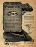Braniff Dc6b Shroder Vintage Retro Advert Ads A4 Photo Print