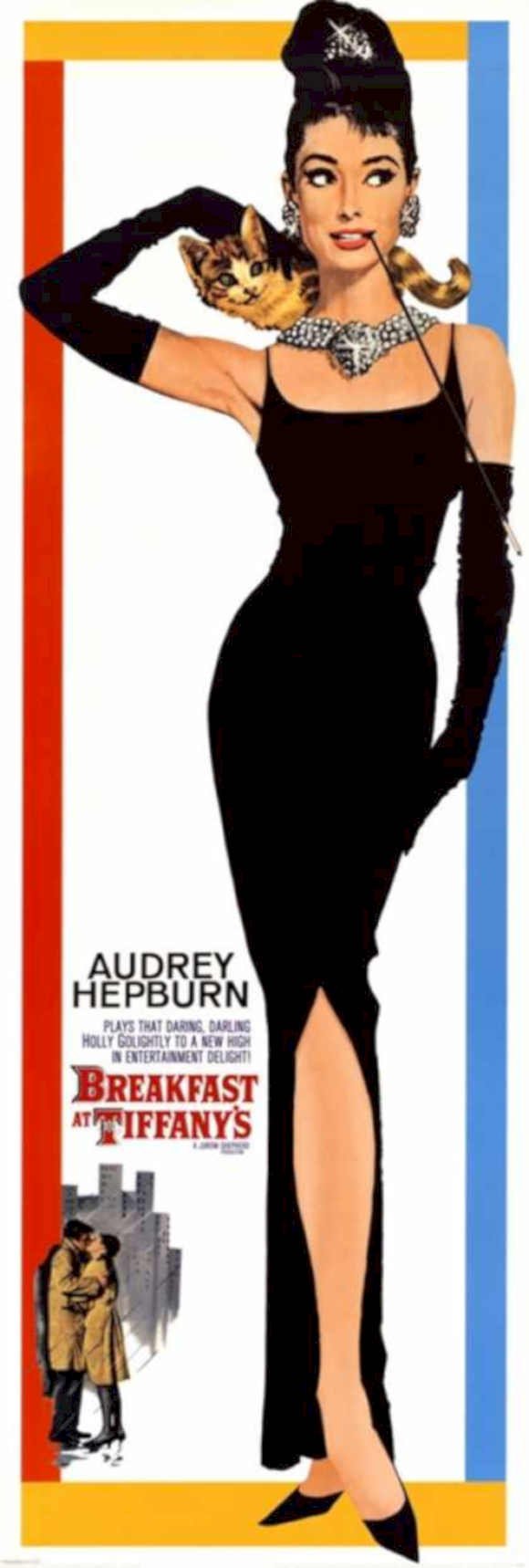 Breakfast Tiffanys Audrey Vintage Retro Advert Ads A4 Photo Print