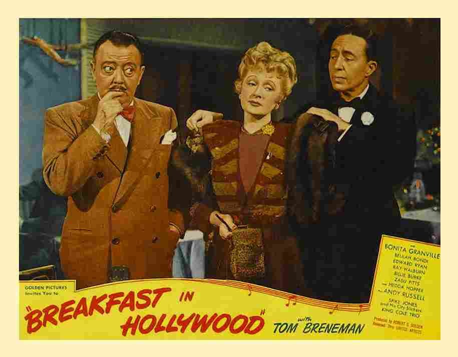 Breakfast in Hollywood 05  film star poster A4 Photo Print