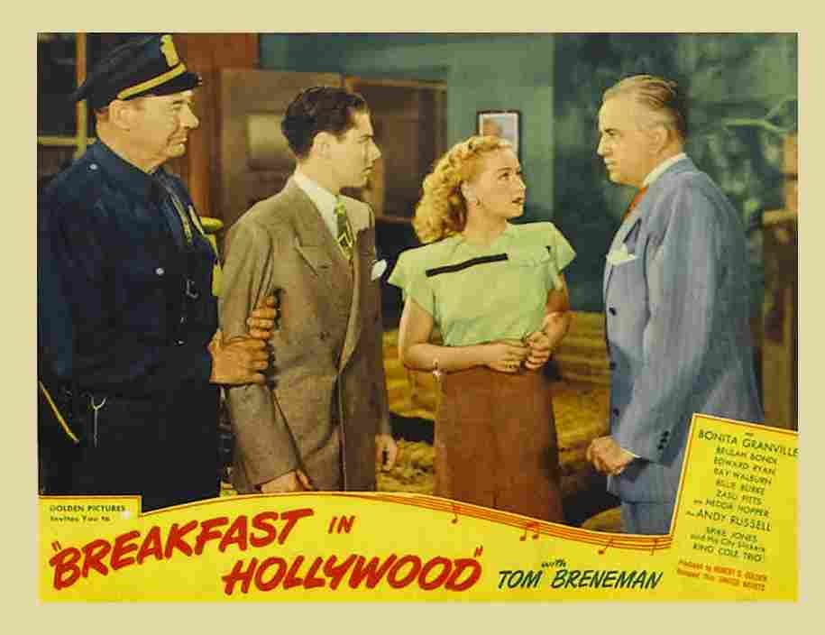 Breakfast in Hollywood 07  film star poster A4 Photo Print