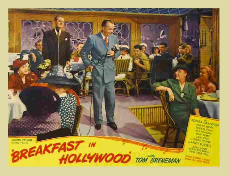 Breakfast in Hollywood 08  film star poster A4 Photo Print