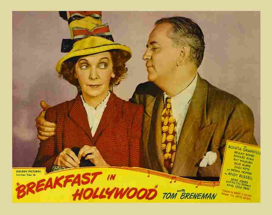 Breakfast in Hollywood 11  film star poster A4 Photo Print