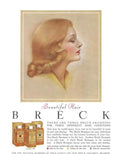 Breck Shampoo Bottles Vintage Retro Advert Poster A4 Photo Print