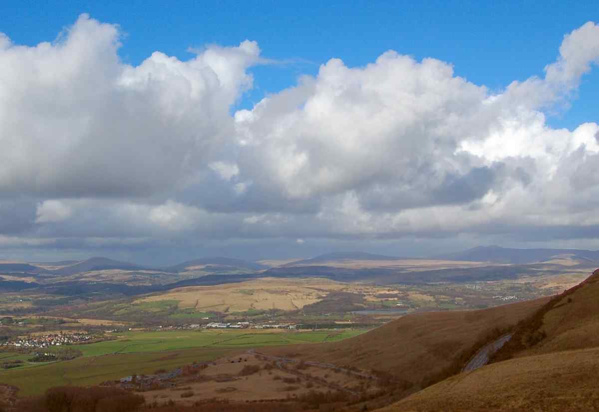 Brecon beacons now A4 Photo Print