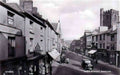 Breconshire Brecon High Street Vintage A4 Photo Print