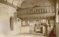 Breconshire Partrishow Church Nave and Screen Vintage A4 Photo Print