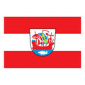 Bremerhafen City Flag N5132 A4 Photo Print