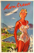 BrenotMontreux Vintage Advert A4 Photo Print