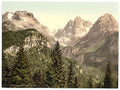 Brenta Group from Erzherzog Tyrol Vintage A4 Photo Print