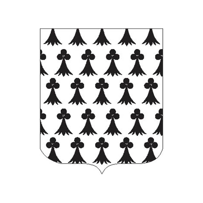 Bretagne Prov Coat Of Arms N3146 A4 Photo Print