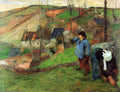Breton Shepherd Gauguin A4 Photo Print