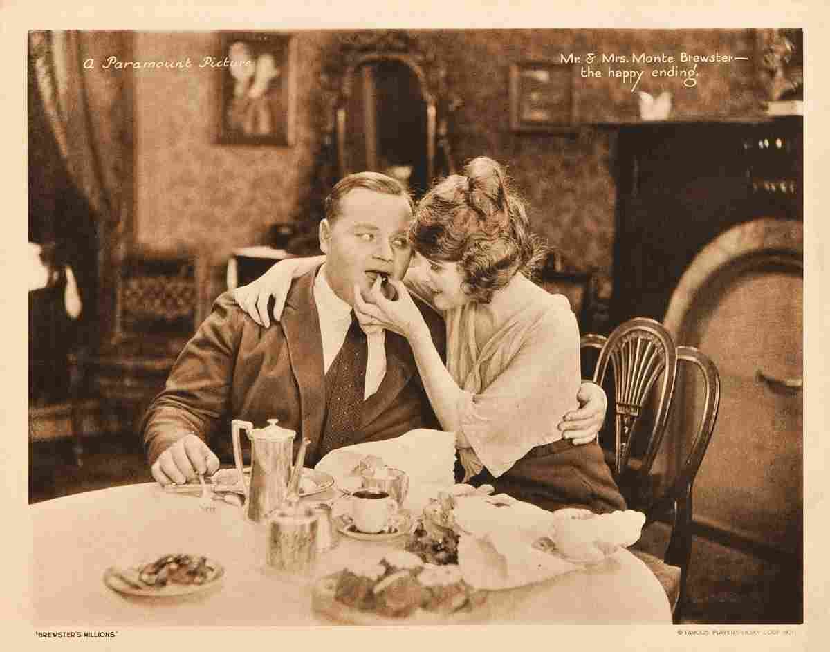 Brewsters Millions 1921 02  film star poster A4 Photo Print