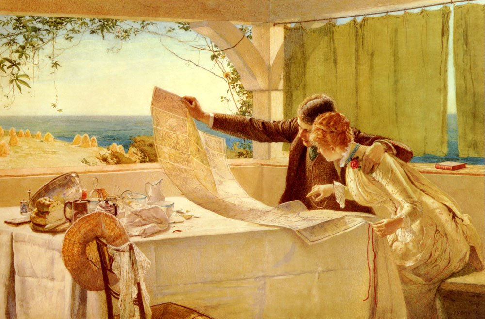 Brewtnall Edward The Honeymooners Art A4 Photo Print