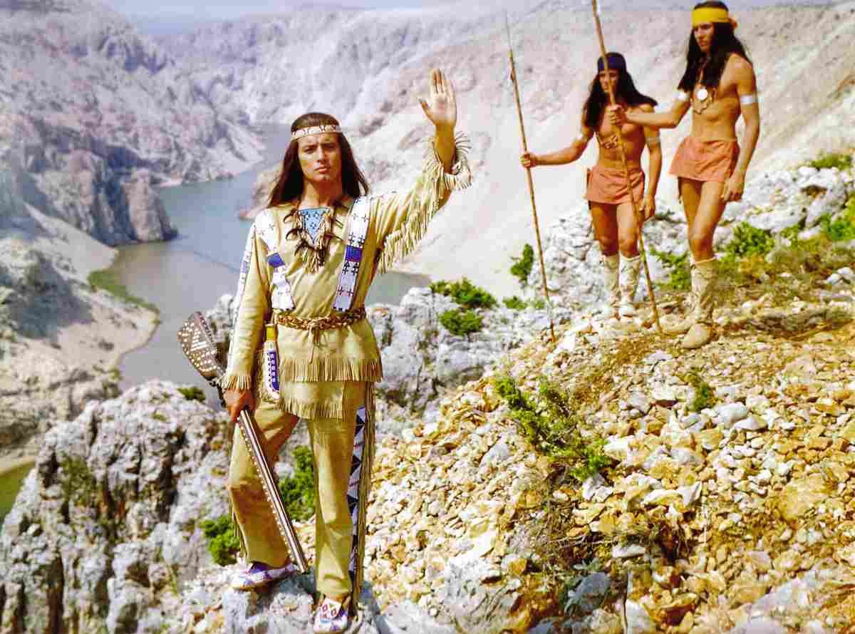 Brice Pierre Winnetou 1 film star poster A4 Photo Print