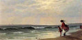 Bricher Alfred Thompson At The Shore A4 Photo Print