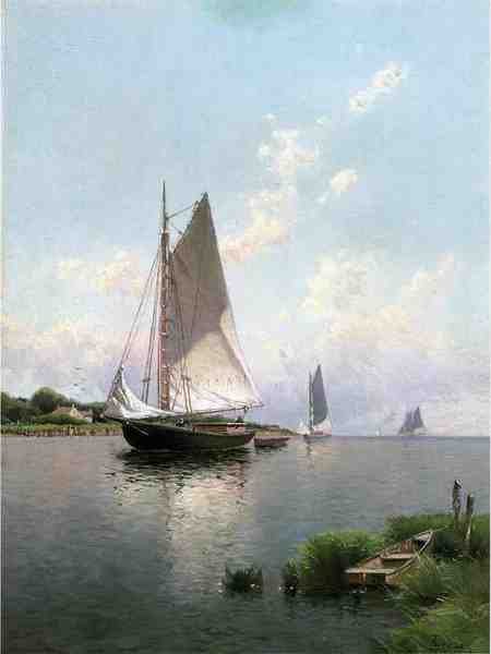 Bricher Alfred Thompson Blue Point Long Island A4 Photo Print