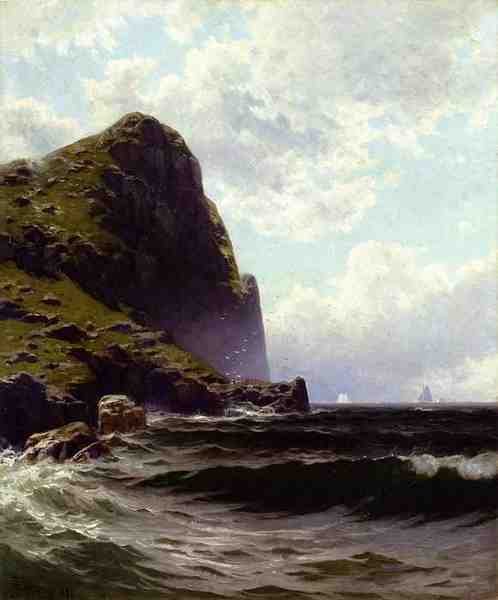 Bricher Alfred Thompson Brundith Head Grand Manan A4 Photo Print