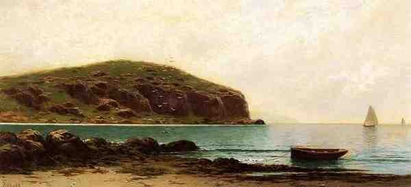 Bricher Alfred Thompson Coastal View A4 Photo Print