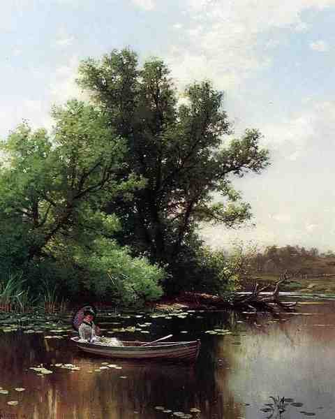 Bricher Alfred Thompson Drifting A4 Photo Print