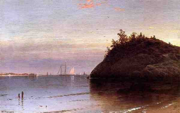 Bricher Alfred Thompson Narragansett Bay A4 Photo Print