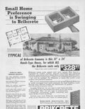 Brickrete Ranch House Vintage Retro Advert Poster A4 Photo Print