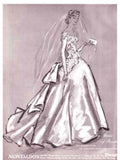 Bride Wedding Gown Vintage Retro Advert Poster A4 Photo Print