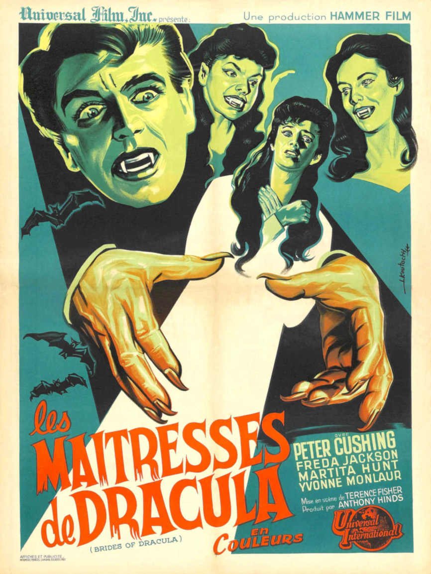 Brides Dracula 1958 Vintage Retro Advert Poster A4 Photo Print