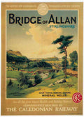 Bridge Allan 1 Vintage Retro Advert Ads A4 Photo Print