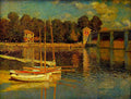 Bridge At Argenteuil Monet A4 Photo Print