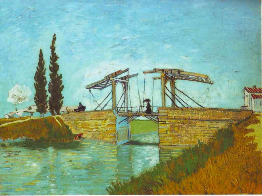 Bridge At Arles Van Gogh A4 Photo Print